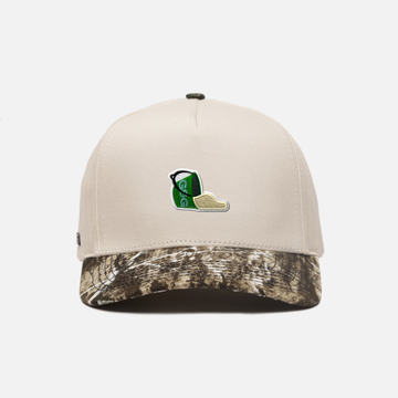 TRUE x Greens & Gains Twill Snapback