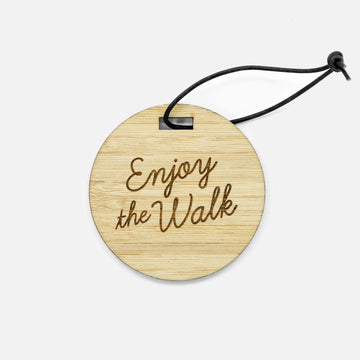 TRUE Custom Bamboo Bag Tag