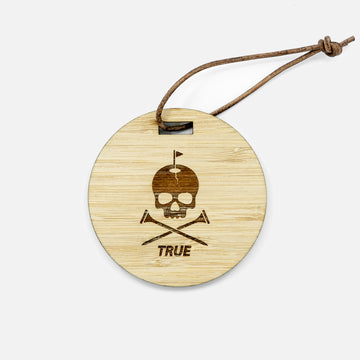 TRUE Custom Bamboo Bag Tag